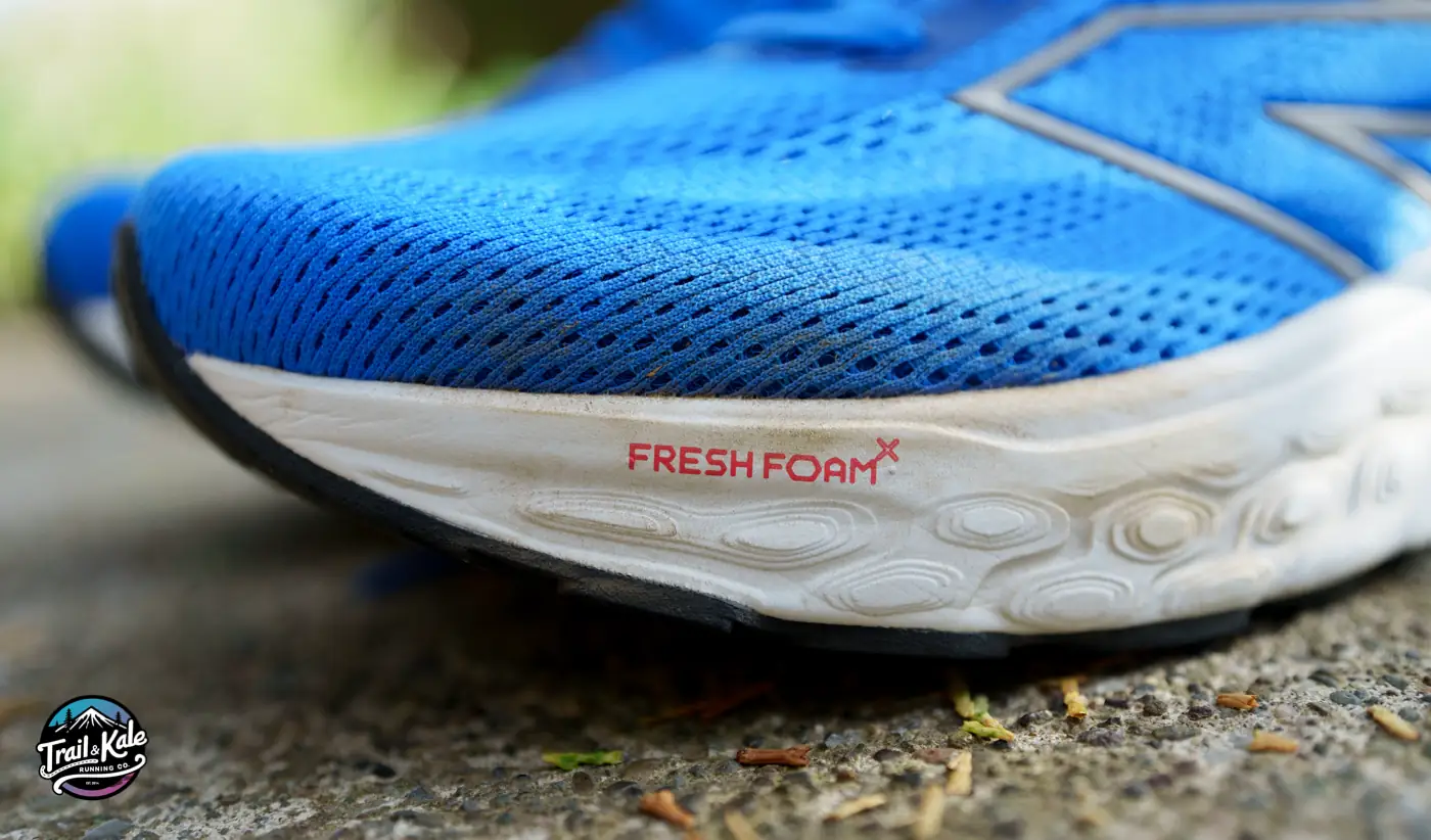 Fresh Foam X midsole on the 860v14