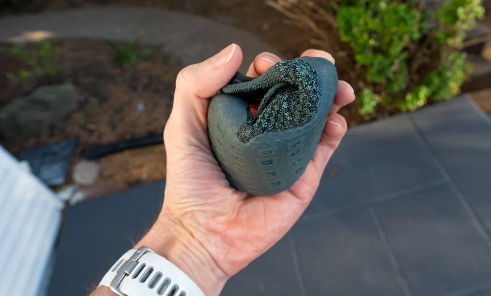 Nike Swoosh 1 flexibility test