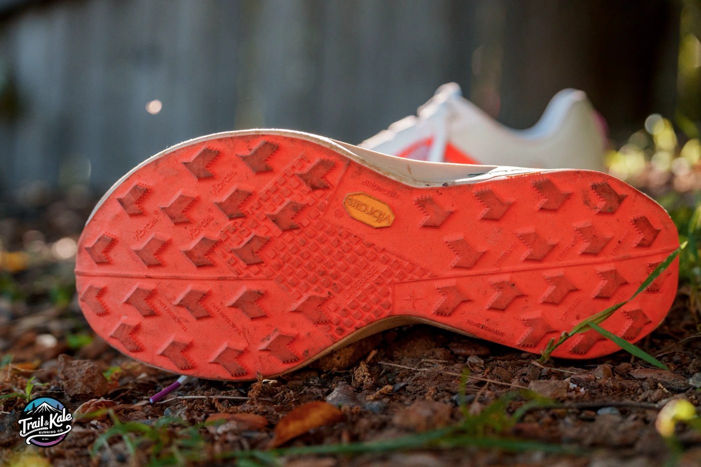 The Vibram Megagrip outsole excels on downhills