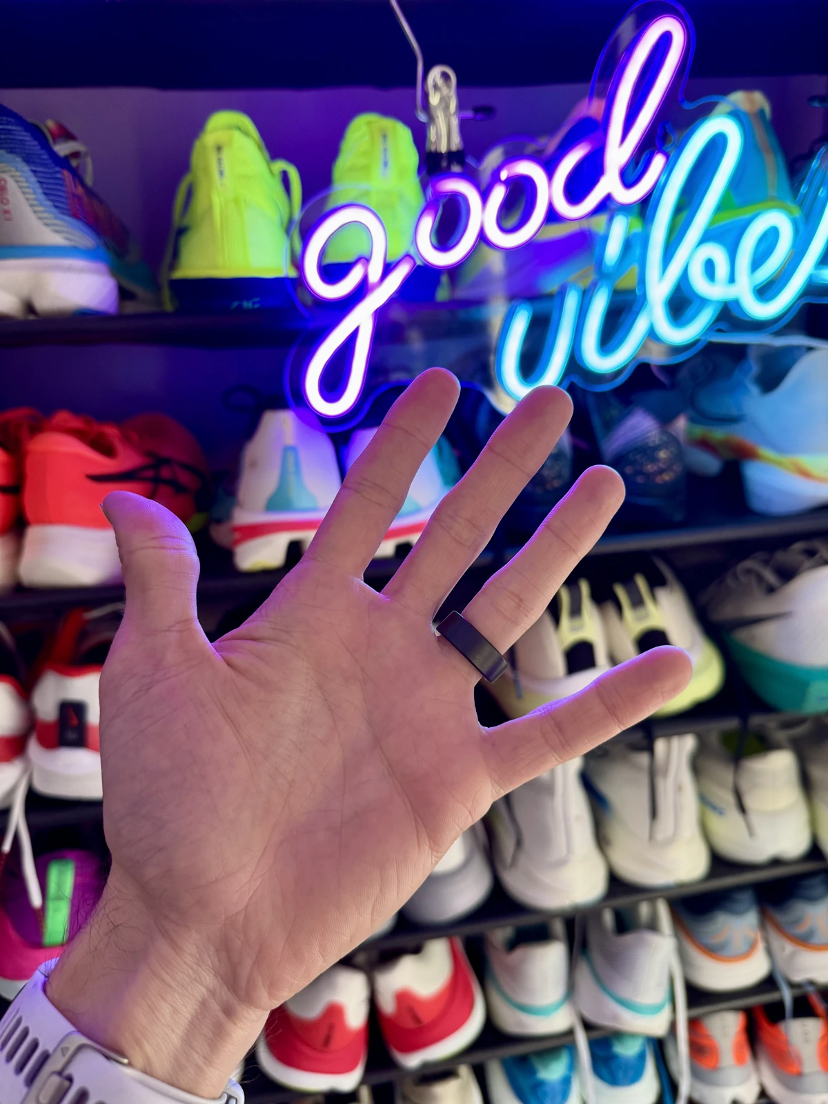 Noise Luna Ring on my finger 2