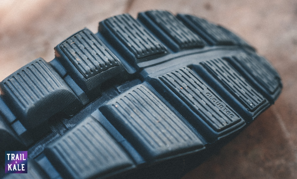 On Cloud sneakers outsole tread