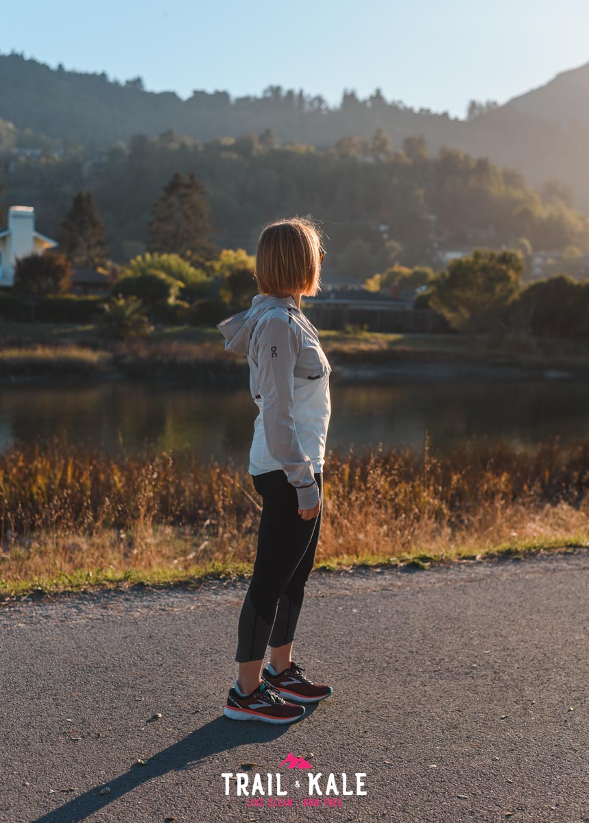 On Running Tights Womens review Trail Kale