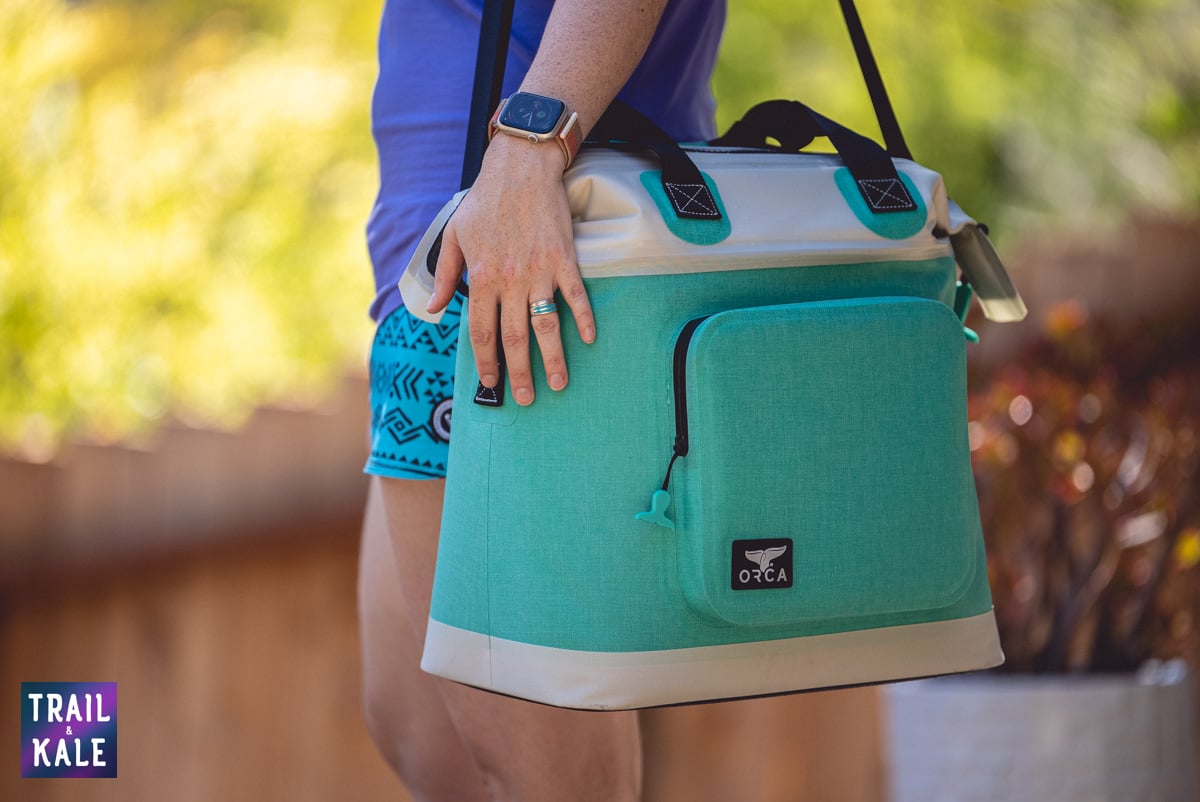 ORCA Walker Tote Review The ORCA Soft Cooler Trail and Kale web wm 31