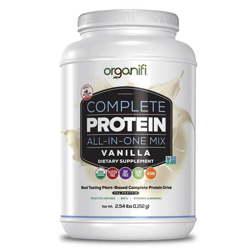 Organifi complete protein all in one mix - 5 Best Plant-Based Protein Powders For Runners 