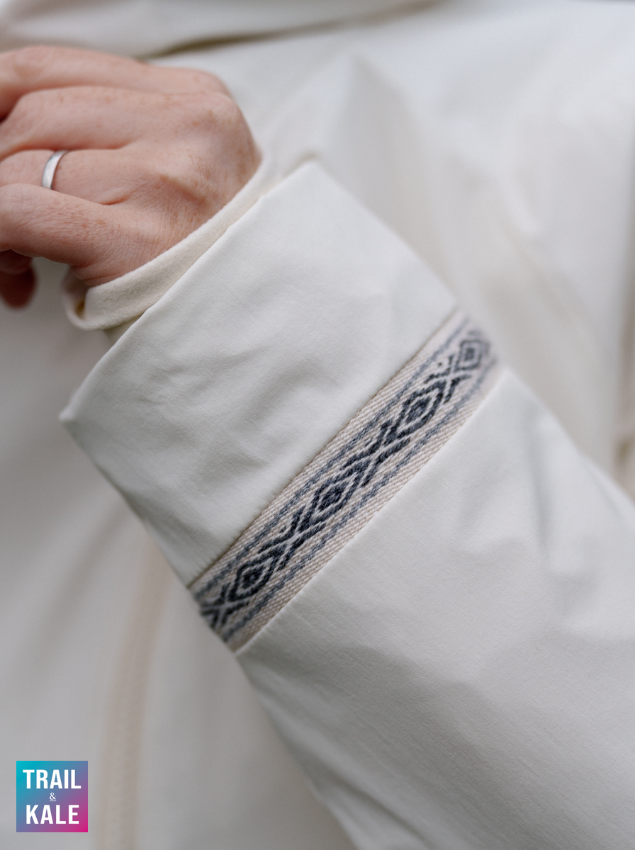 PAKA Apu Parka has classic PAKA Apparel details on one of the cuffs