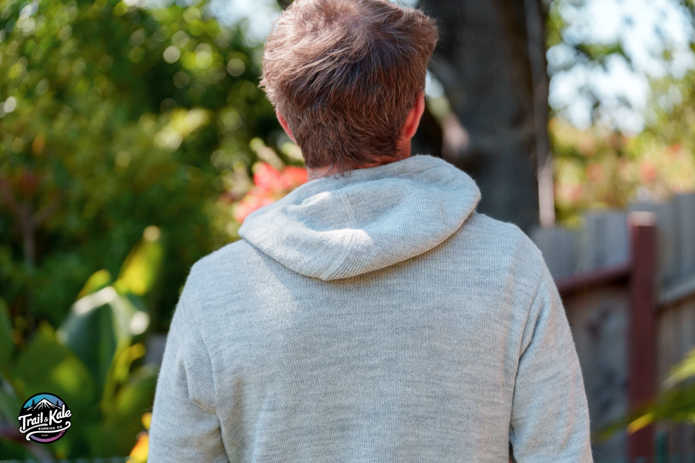 The PAKA Hoodie from behind