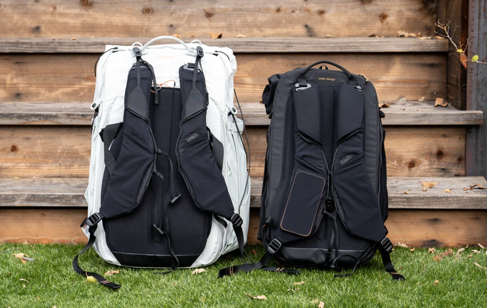 Peak Design Outdoor Backpacks 25L VS 45L