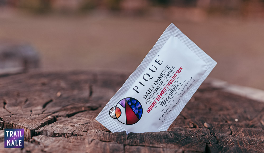 Pique Tea Review Daily Immune Supplement - Trail & Kale