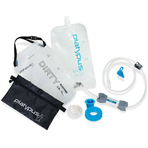 Platypus GravityWorks Water filter system for camping and backpacking Trail kale