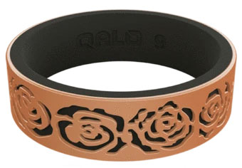 QALO Rose Gold Womens Silicone Wedding Ring 2 Best Silicone Wedding Bands Trail and Kale
