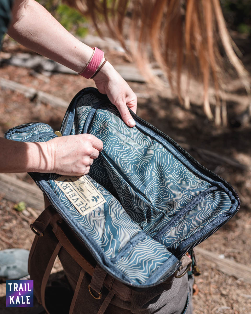 Revelry Drifter Backpack review trail and kale web wm 34