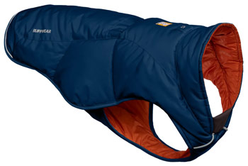 Ruffwear Quinzee Dog Jacket Best Dog Winter Coats Trail and Kale 2