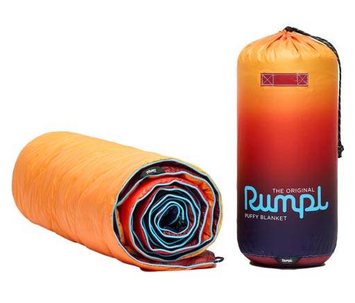 Rumpl Original Puffy Blanket Pyro Fade Best Gifts For Outdoor Lovers