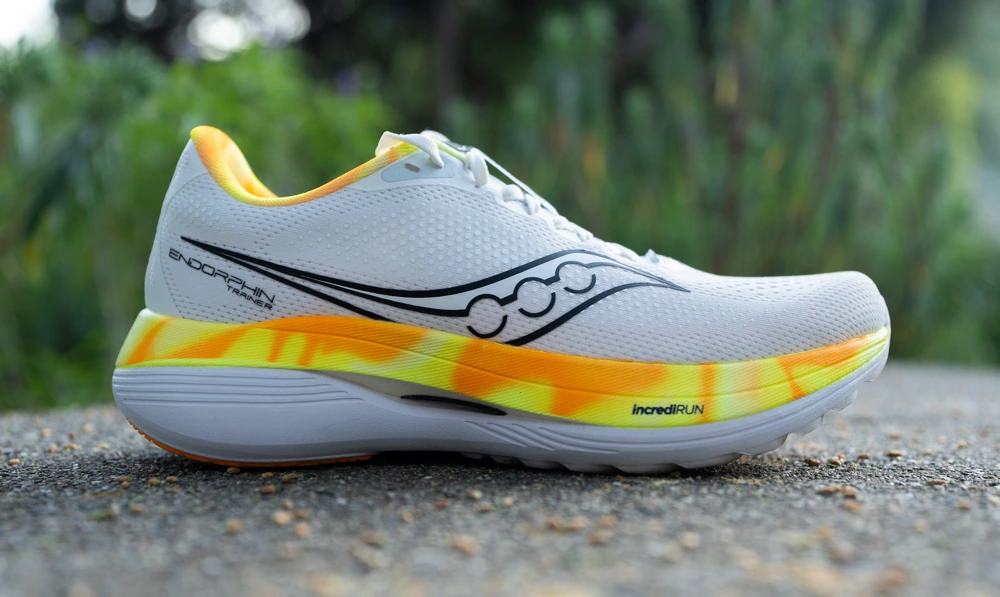 Saucony Endorphin Trainer IncrediRun and PWRRUN foam layers