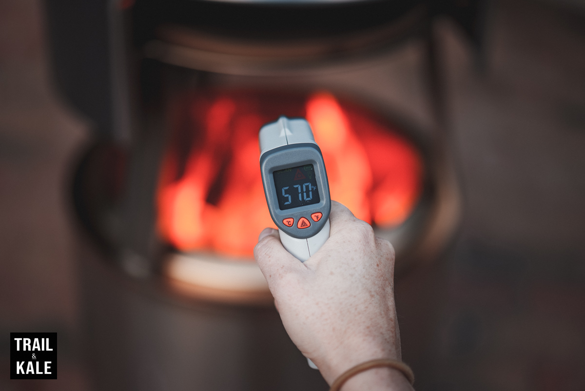 Solo Stove Pi Fire Review The firepit pizza oven by Trail and Kale watermarked 18
