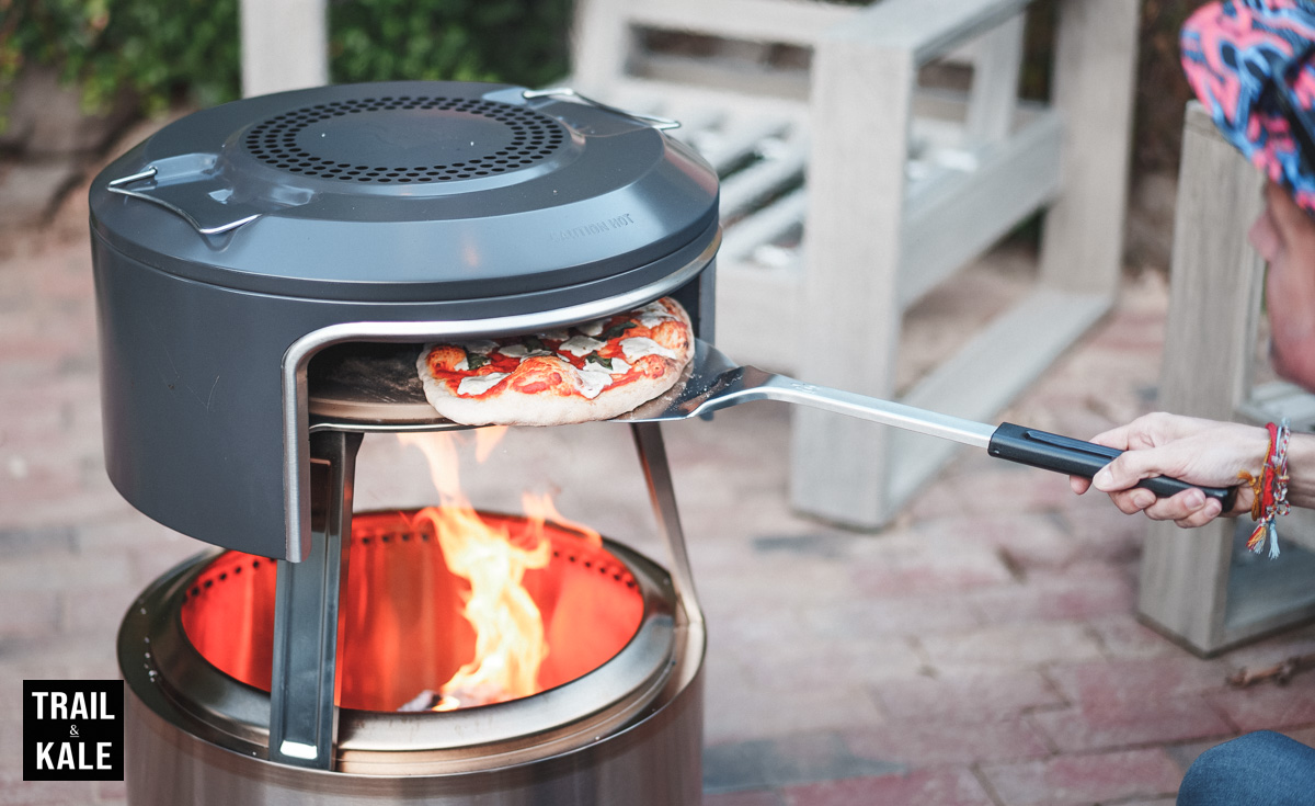Solo Stove Pi Fire Review The firepit pizza oven by Trail and Kale watermarked 27
