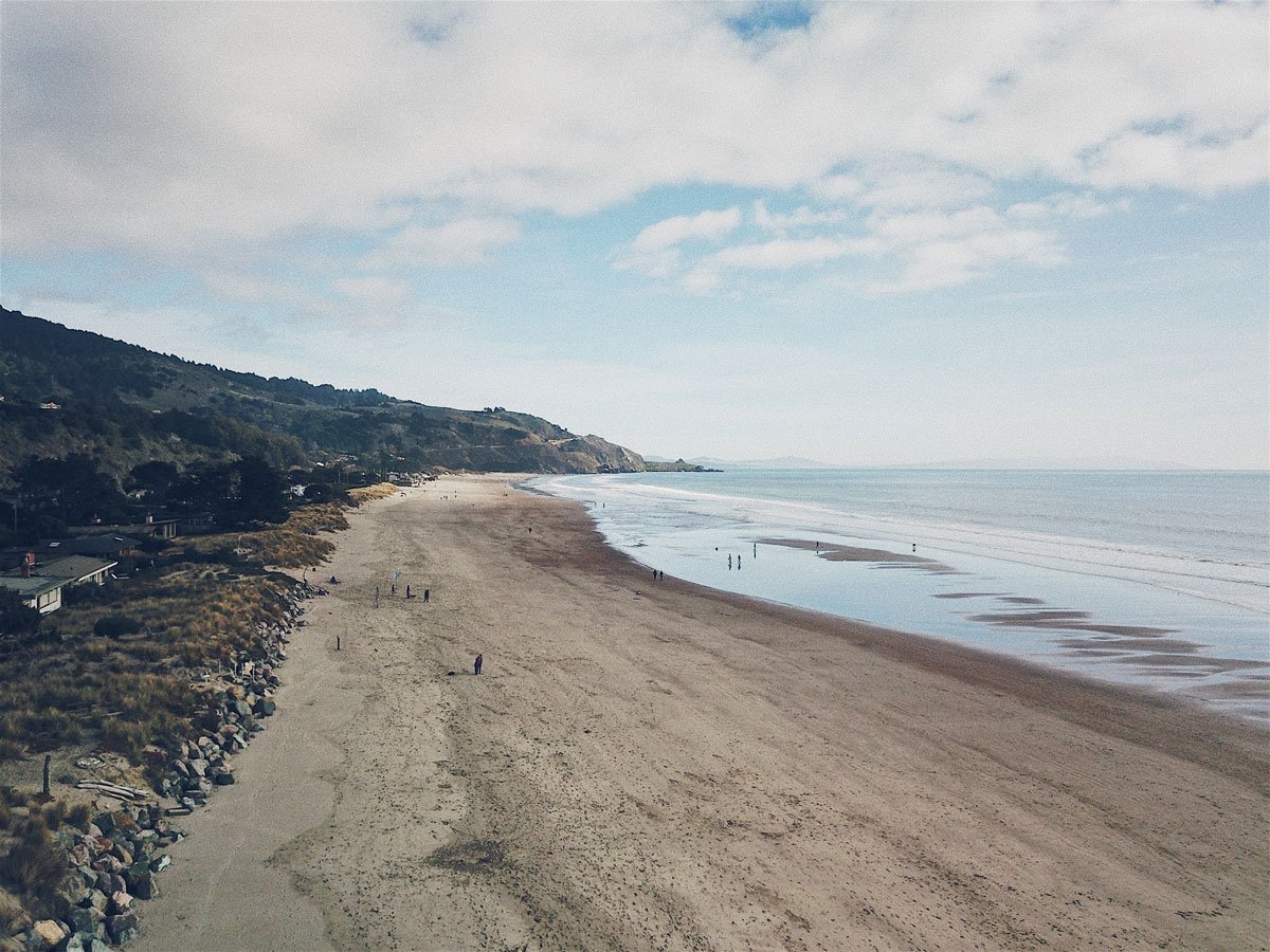 Feeding Creativity - Stinson Beach Drone Film - Trail & Kale