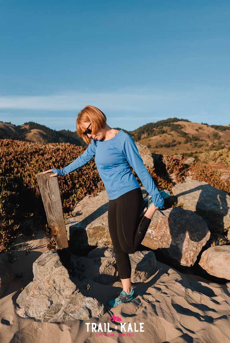 Stio Clothing - stio women's divide tech tee long sleeve - trail & kale wm-4