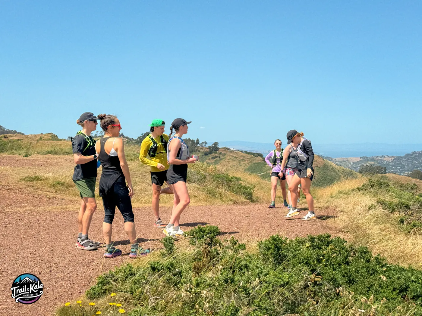 The Avetrail test squad in the Marin Headlands (our backyard trails)
