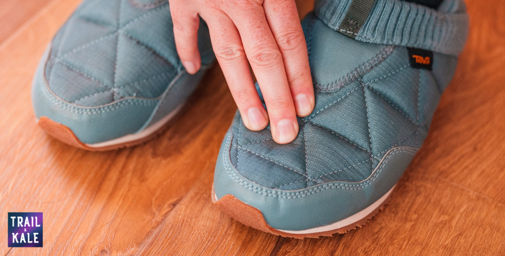 Womens quilted Teva slippers Trail and Kale web wm 19