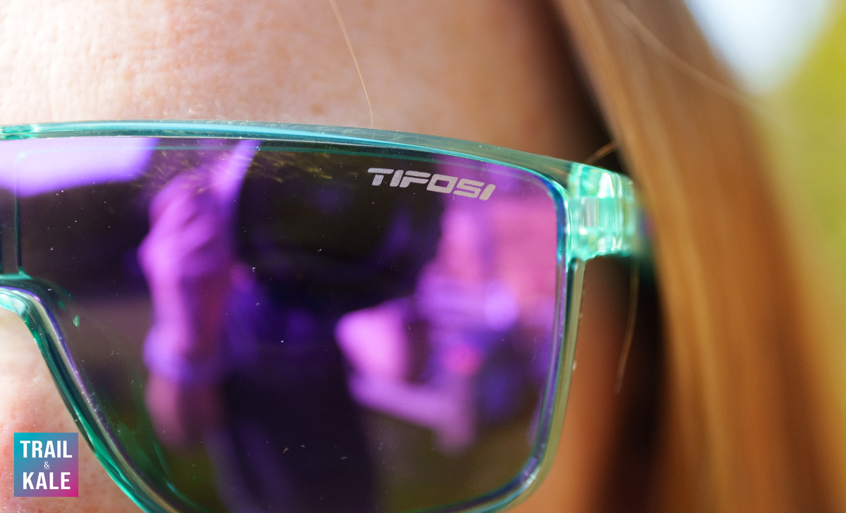 Tifosi Sanctum Sunglasses with purple lenses
