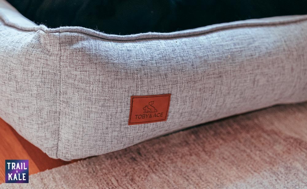 Toby and Ace Buddy Dog Bed Review Trail and Kale web wm 5