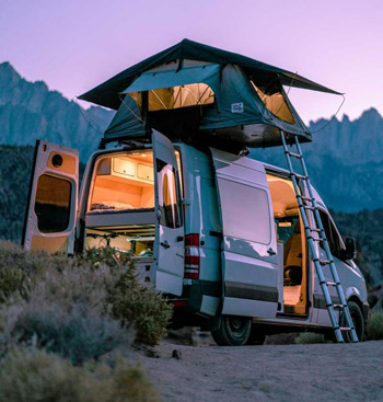 VanCraft Camper Van Rental Companies Trail and Kale