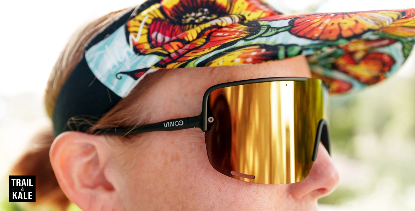 Close-up of the Vinco Sola sunglasses