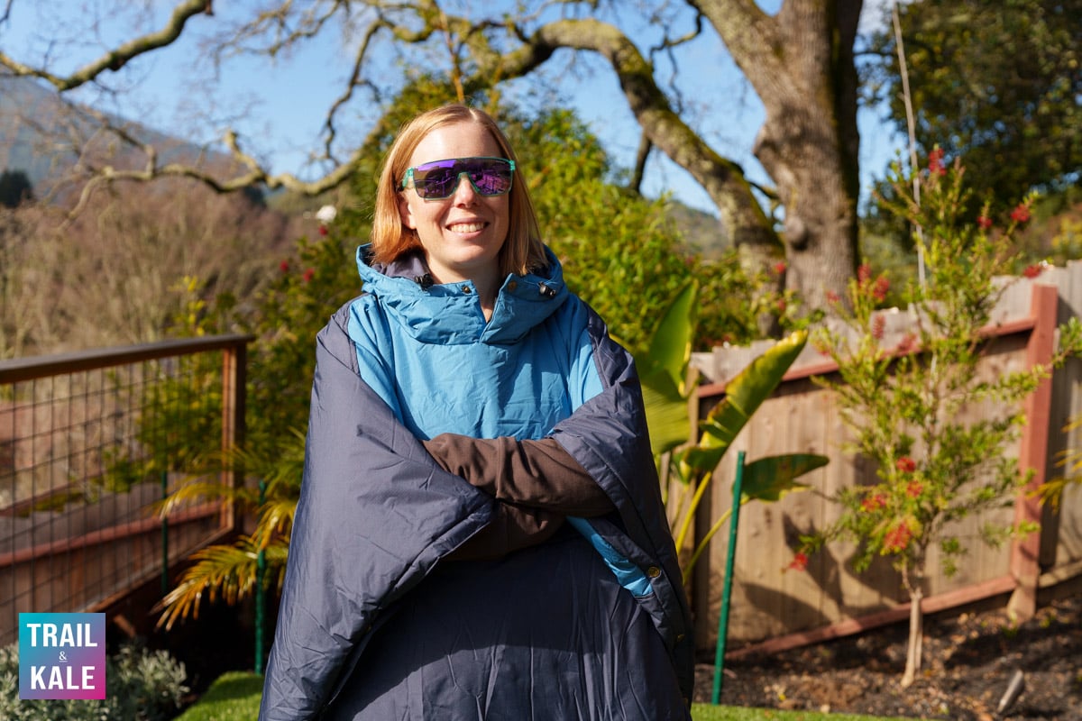 Voited Trooper poncho when worn