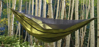 Warbonnet Outdoors Blackbird Original Hammock Trail and Kale