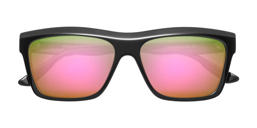 Yesglasses reviews Black mirrored sunglasses
