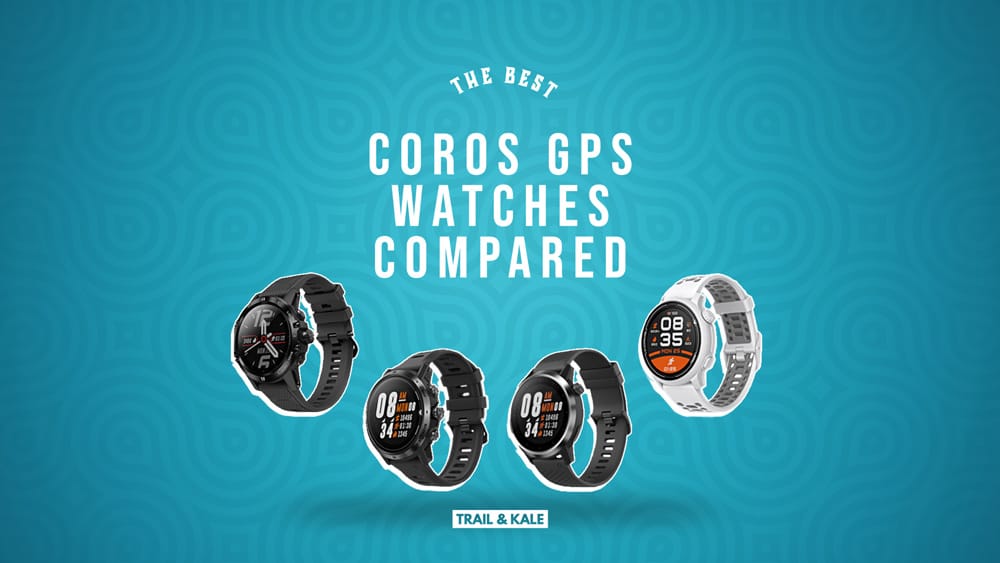 Coros GPS Watches Compared Trail and Kale