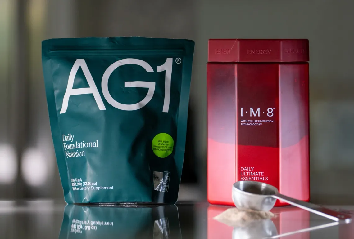 IM8 vs AG1 comparison