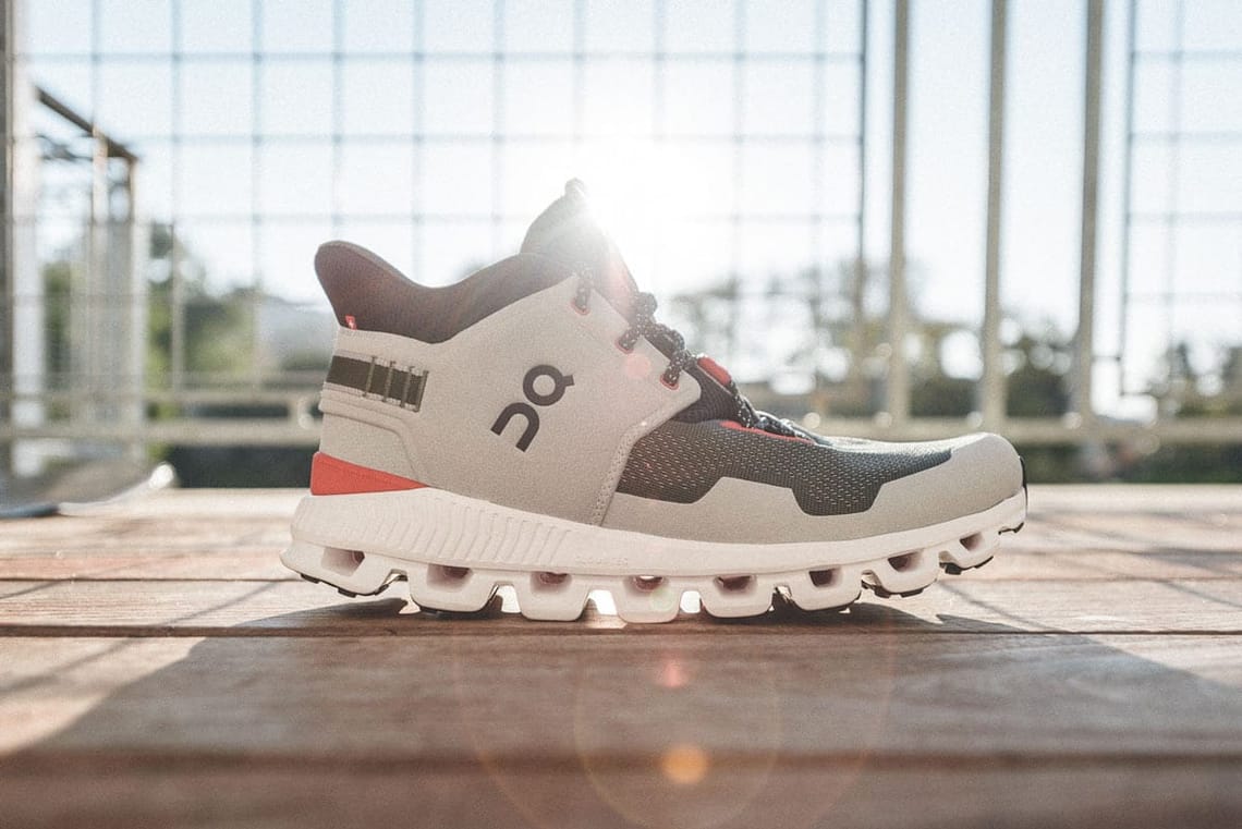 On Cloud Hi Edge review featured trail and kale