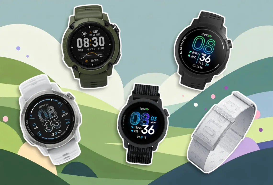 Choosing the right COROS watch for running, trails, and adventure