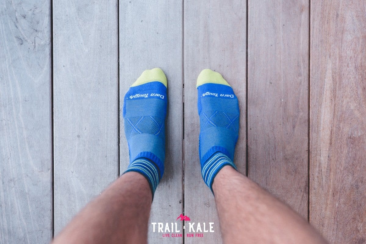 Darn Tough Socks Review - Coolmax Vertex 1 Quarter - Darn Tough running socks review - Trail & Kale-5-min