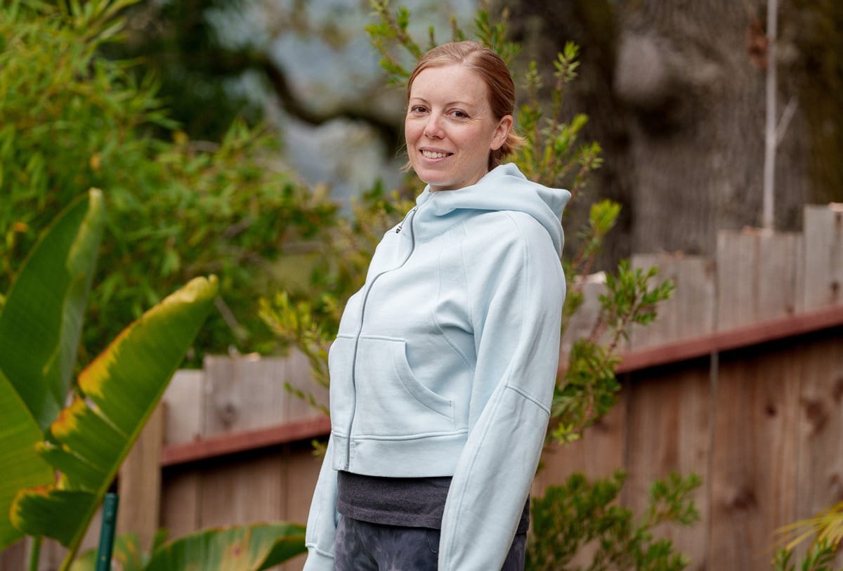 lululemon Scuba Oversized Full Zip Review by Helen from Trail and Kale