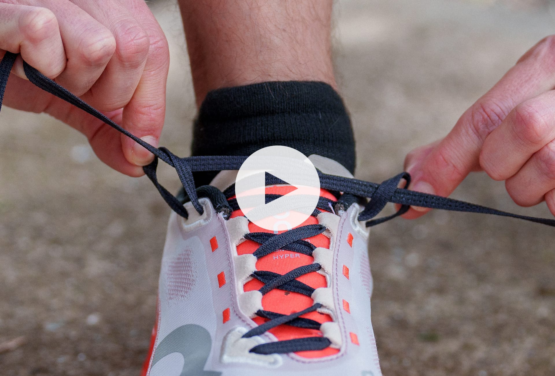 Racers Loop Heel Lock Lacing Demonstration
