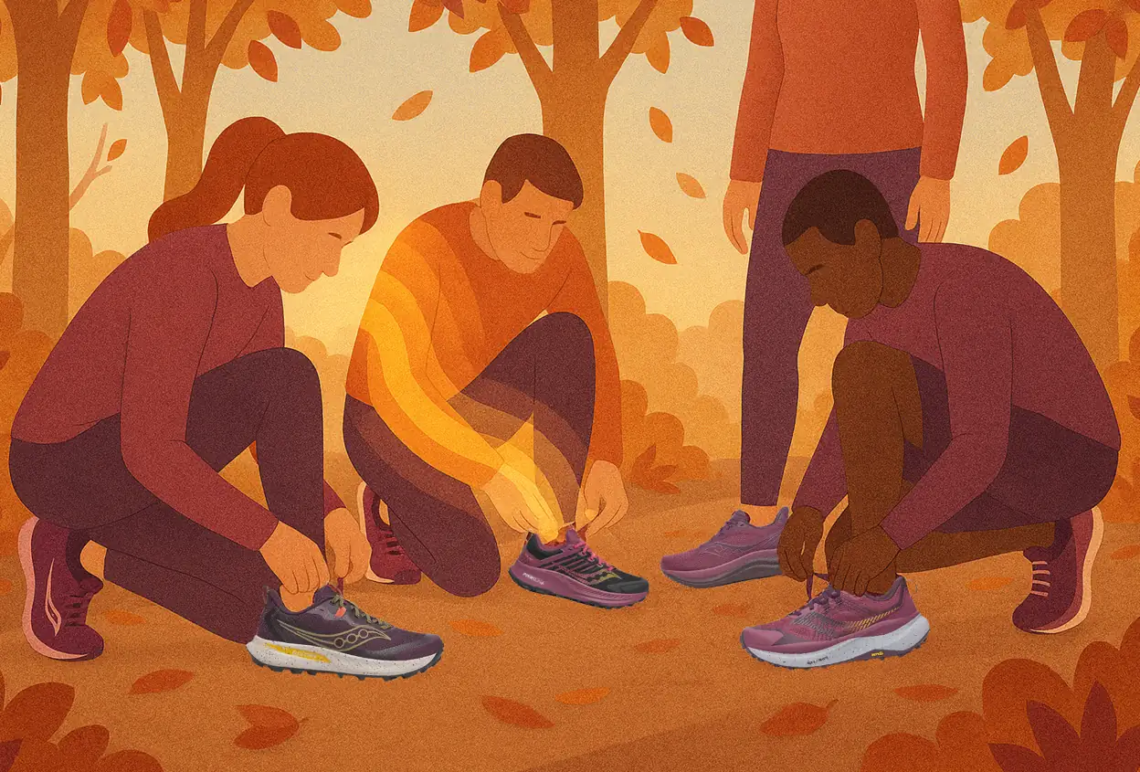 Saucony’s plum collection makes fall running look (and feel) better