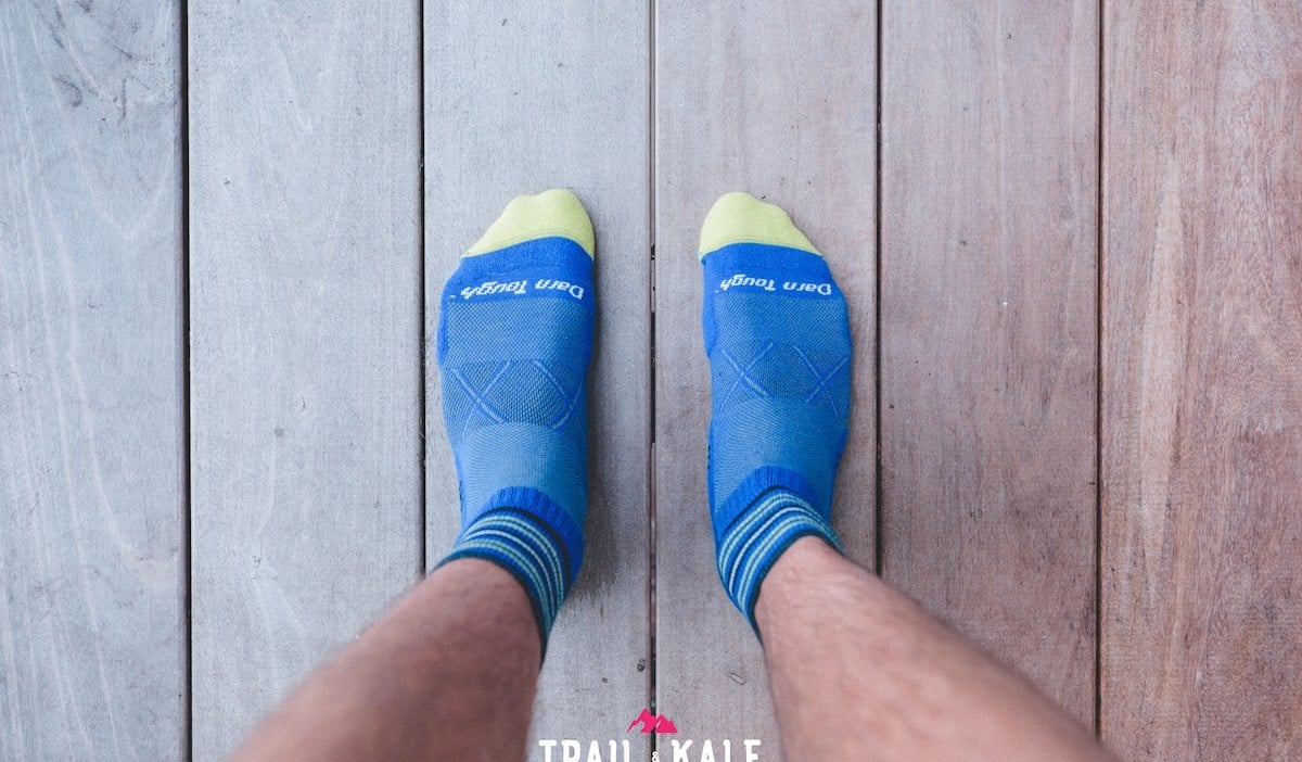Darn Tough Socks Review - Coolmax Vertex 1 Quarter - Darn Tough running socks review - Trail & Kale-5-min
