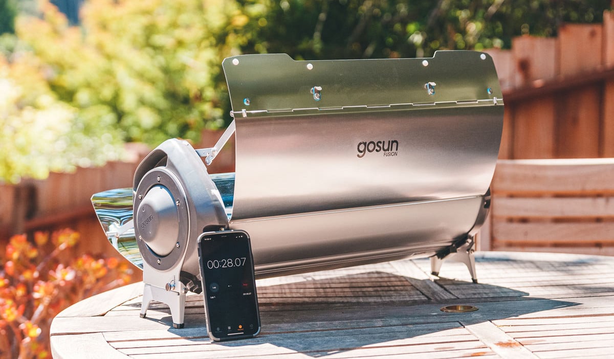 GoSun Solar Oven Review Featured Trail and Kale