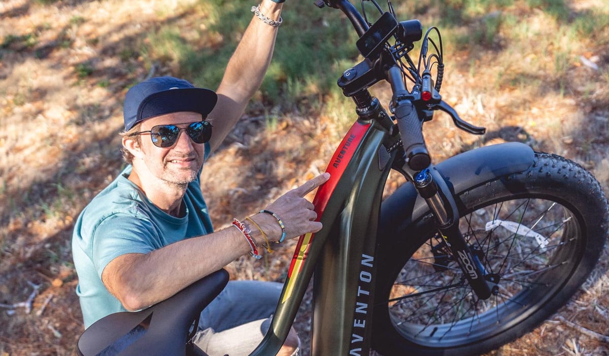 Aventon Aventure Review new trail and kale