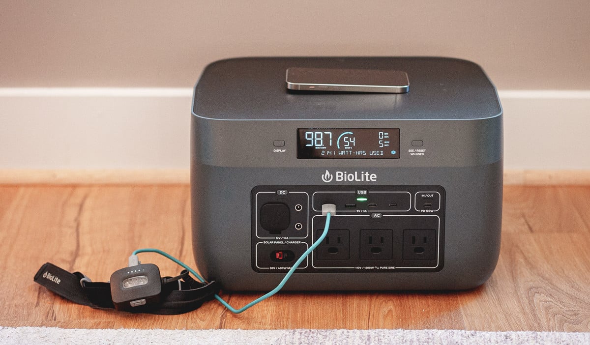 Biolite BaseCharge 1500 Review by Trail and Kale