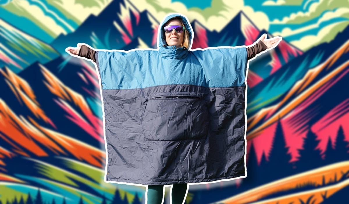 Voited Trooper Review A Cosy Poncho Blanket Companion