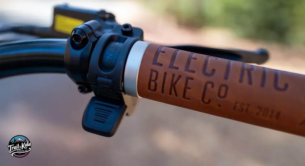 Electric Bike Company Model R Review: The Daycare Run, Just Got A Lot More Fun 8 - Trail and Kale | Trail Running & Adventure