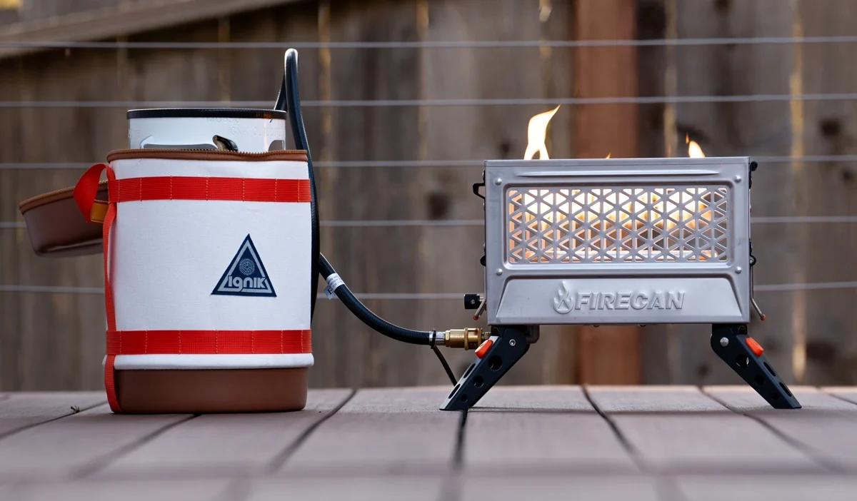 Ignik Firecan And Gas Growler Review 1 - Trail and Kale | Trail Running & Adventure