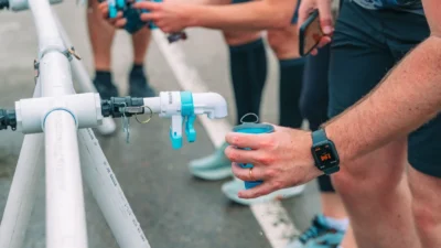 HydraPak proves refillable race hydration is the smart, sustainable choice