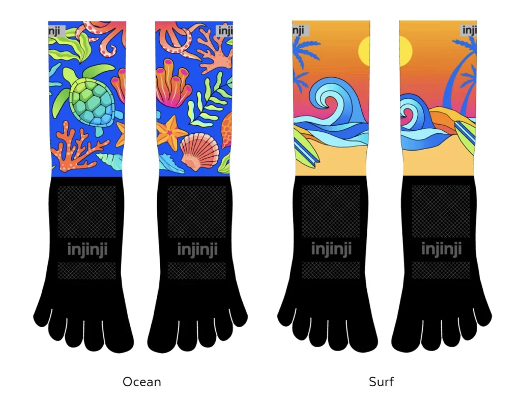 Injinji's limited-edition Sunny San Diego Socks Collection Is Here 2 - Trail and Kale | Trail Running & Adventure