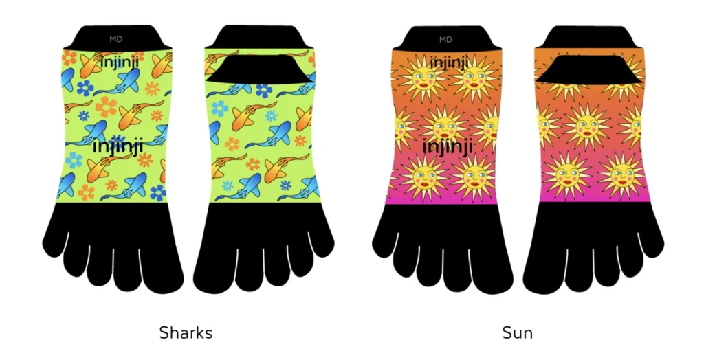 Injinji's limited-edition Sunny San Diego Socks Collection Is Here 1 - Trail and Kale | Trail Running & Adventure