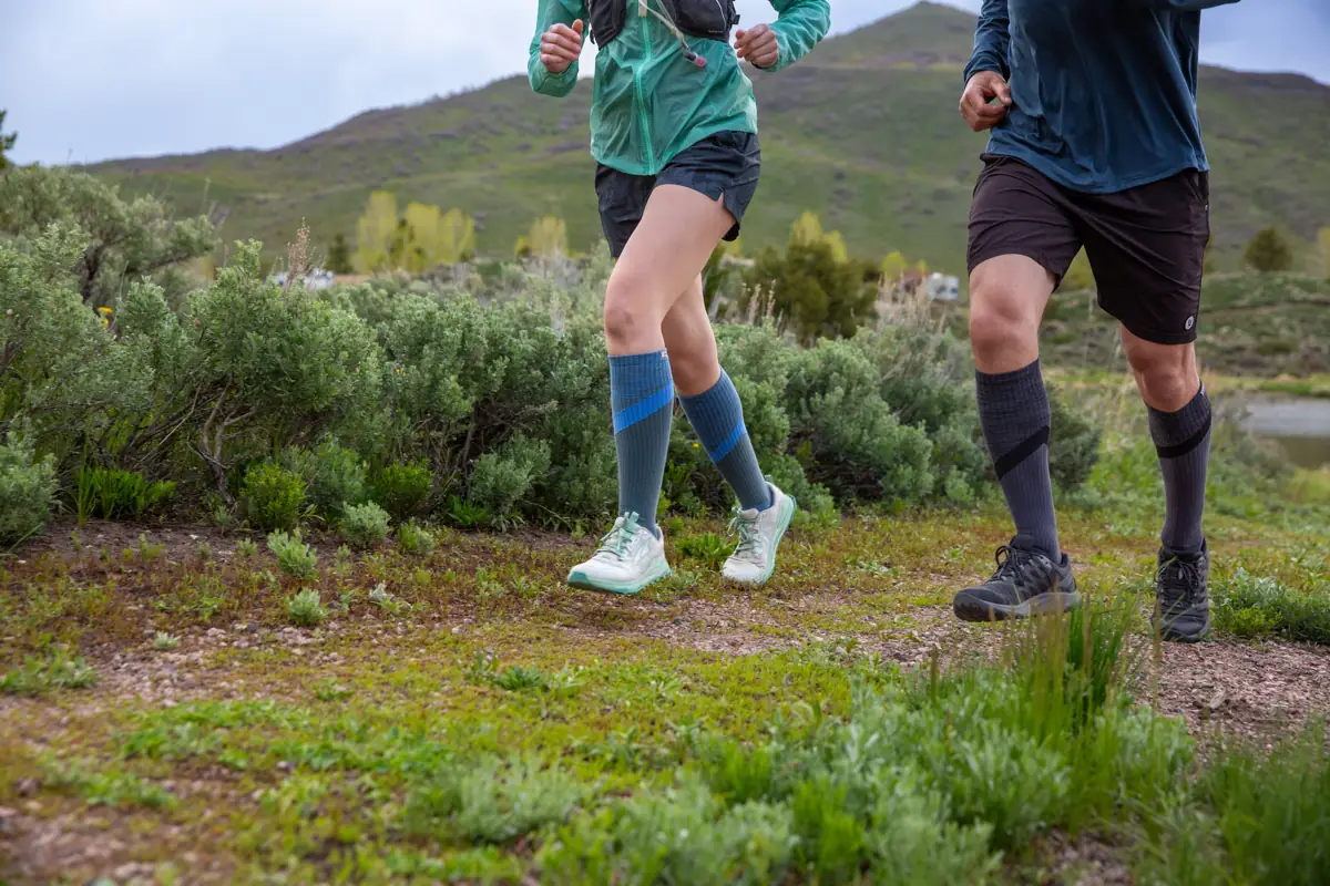Injinji's Trail Midweight OTC toesocks offer full-calf coverage for Fall trail runs 1 - Trail and Kale | Trail Running & Adventure